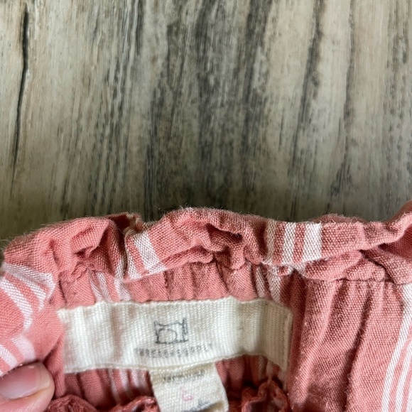 Thread & Supply Women’s High Waited Orange Striped Pants, size medium - Picture 11 of 14